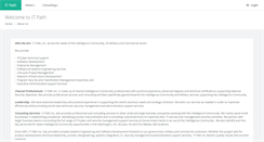 Desktop Screenshot of itpath.com